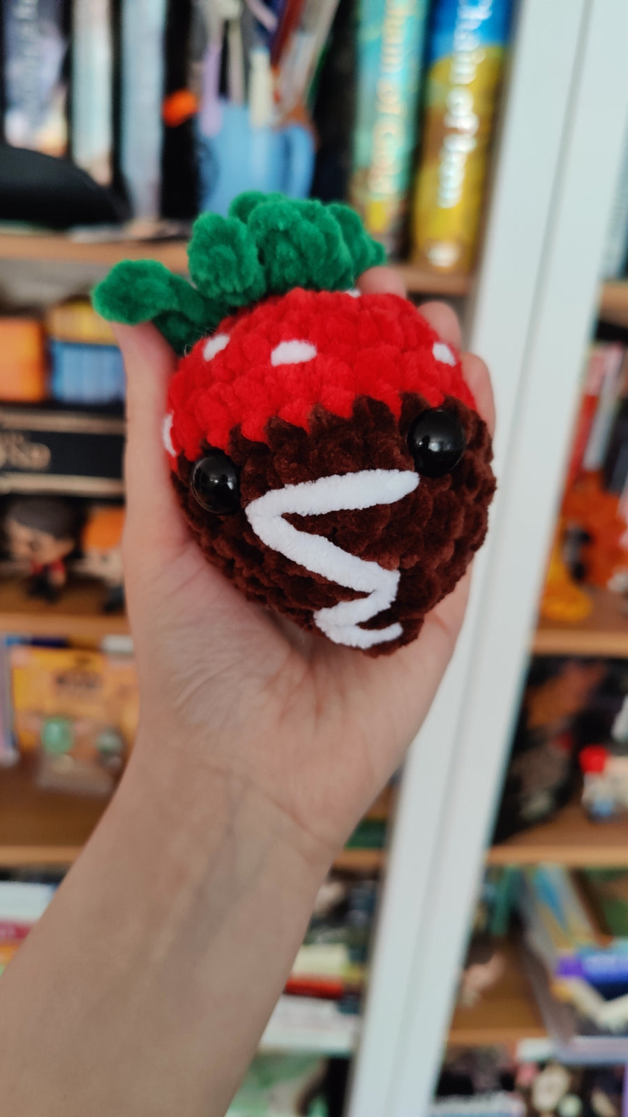 Chocolate Covered Strawberry Crochet Pattern PDF Download
