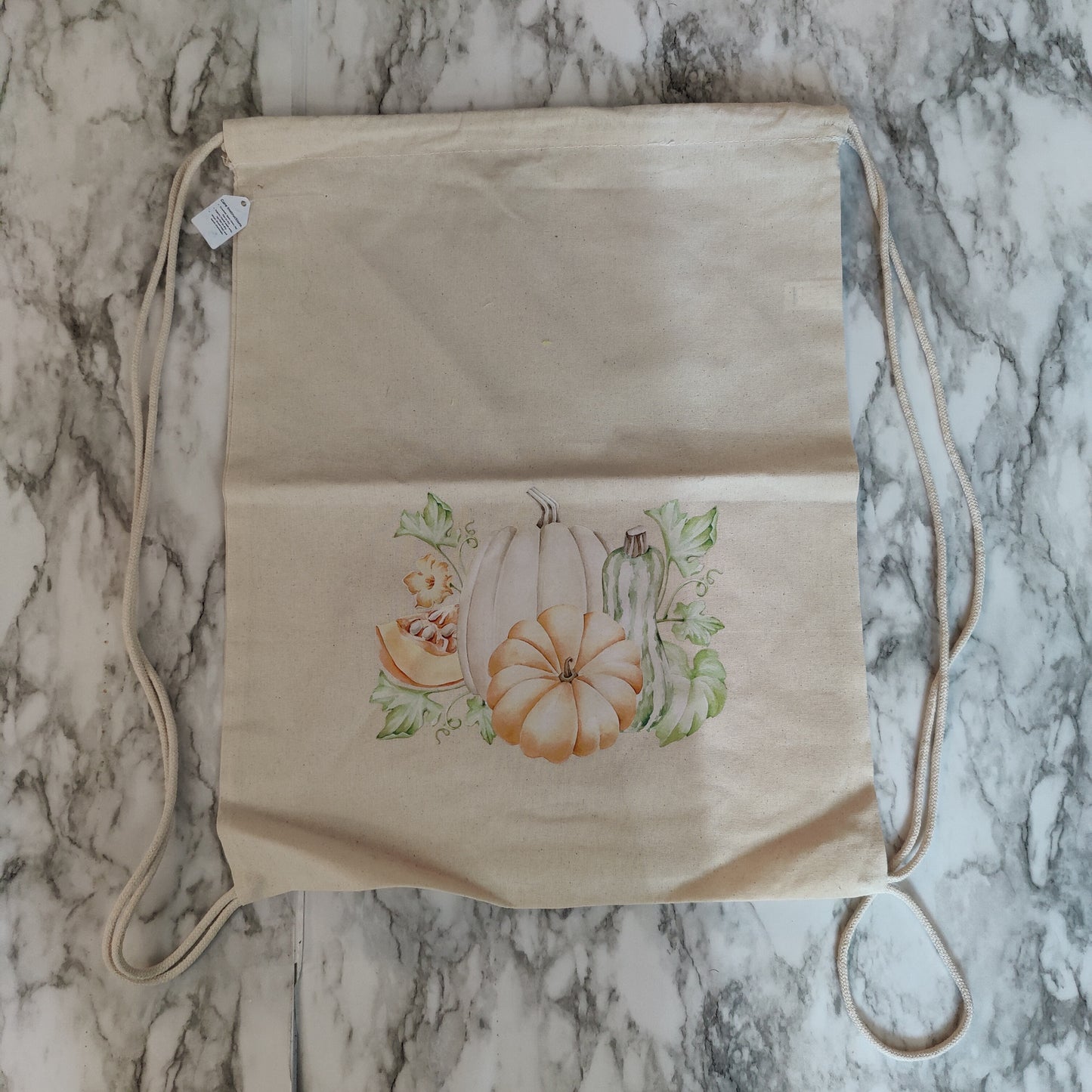 Fall Drawstring Bags Printed Cinch Pack