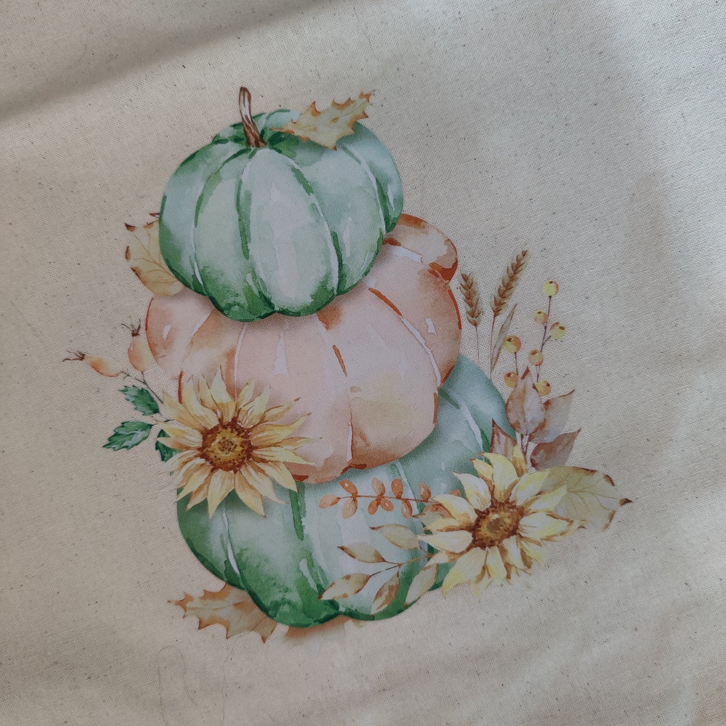 Fall Drawstring Bags Printed Cinch Pack