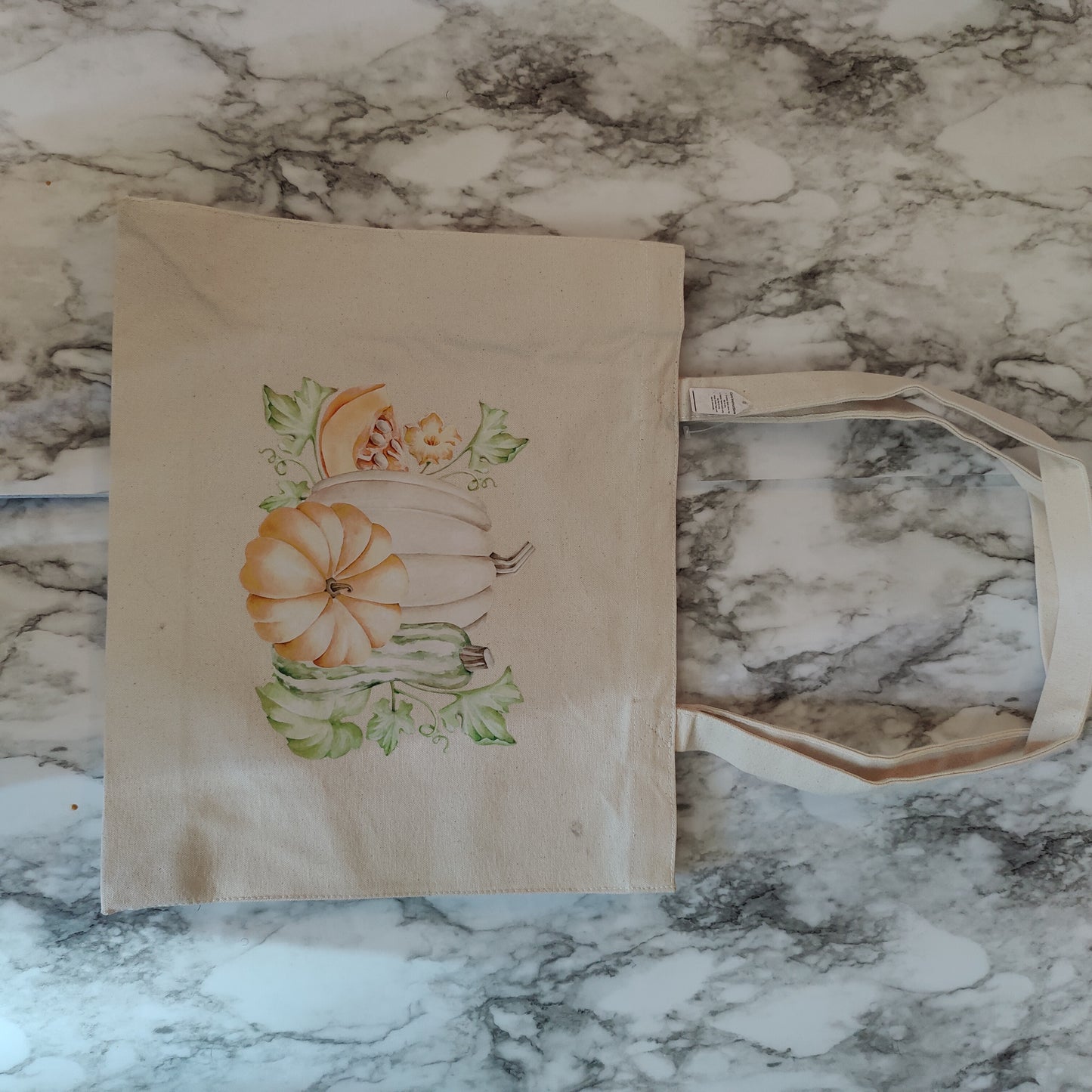 Fall and Gnome Tote Bags 100% Cotton Custom Printed