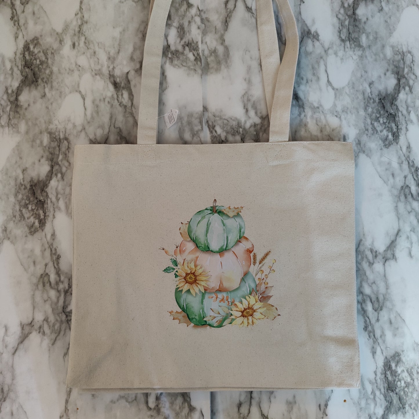 Fall and Gnome Tote Bags 100% Cotton Custom Printed