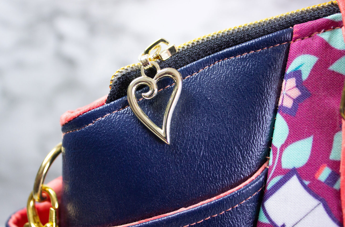 Book Lovers Floral Handbag