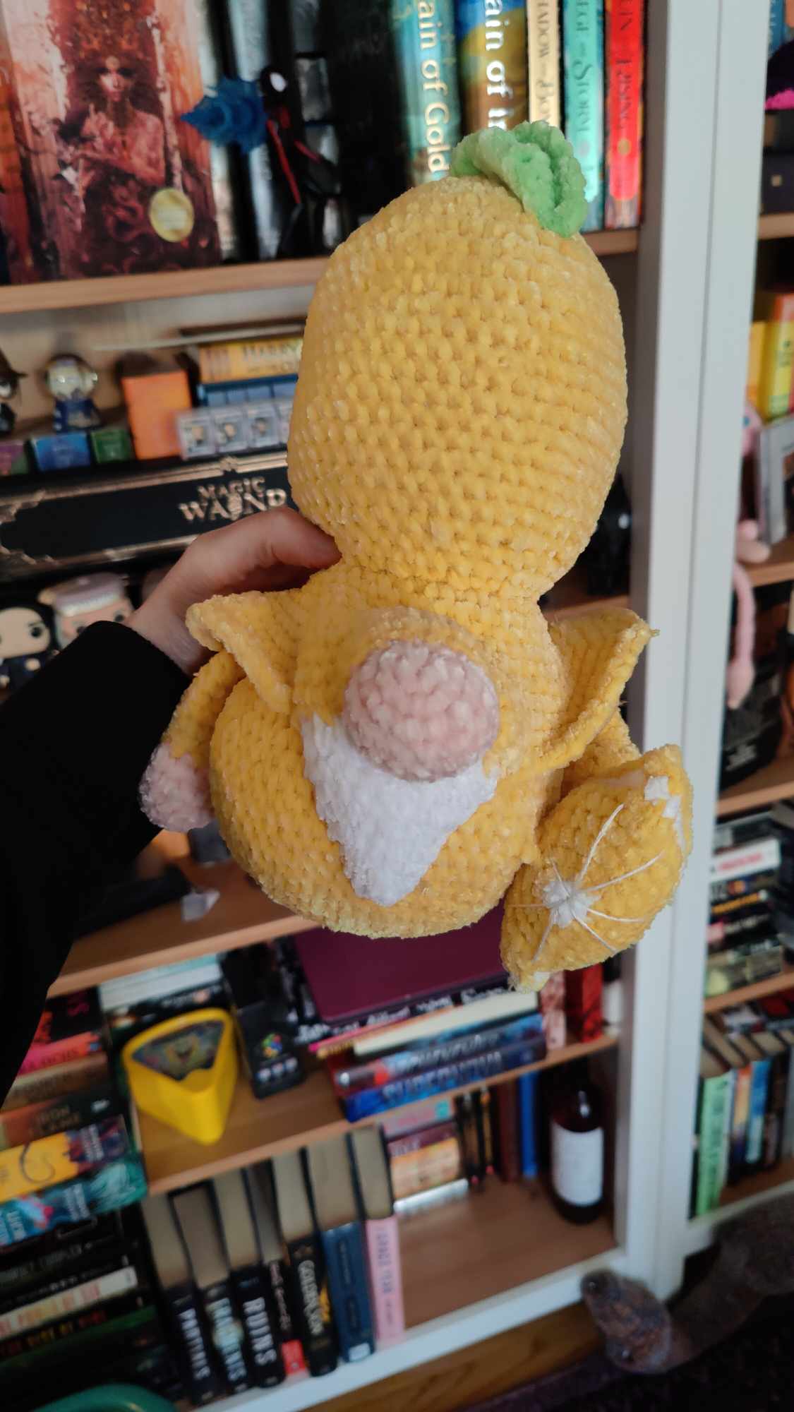 Crochet Lemon Gnome Plushie