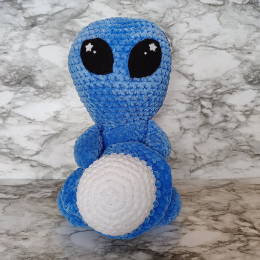 Alien Crochet Plushie Stuffed Animal