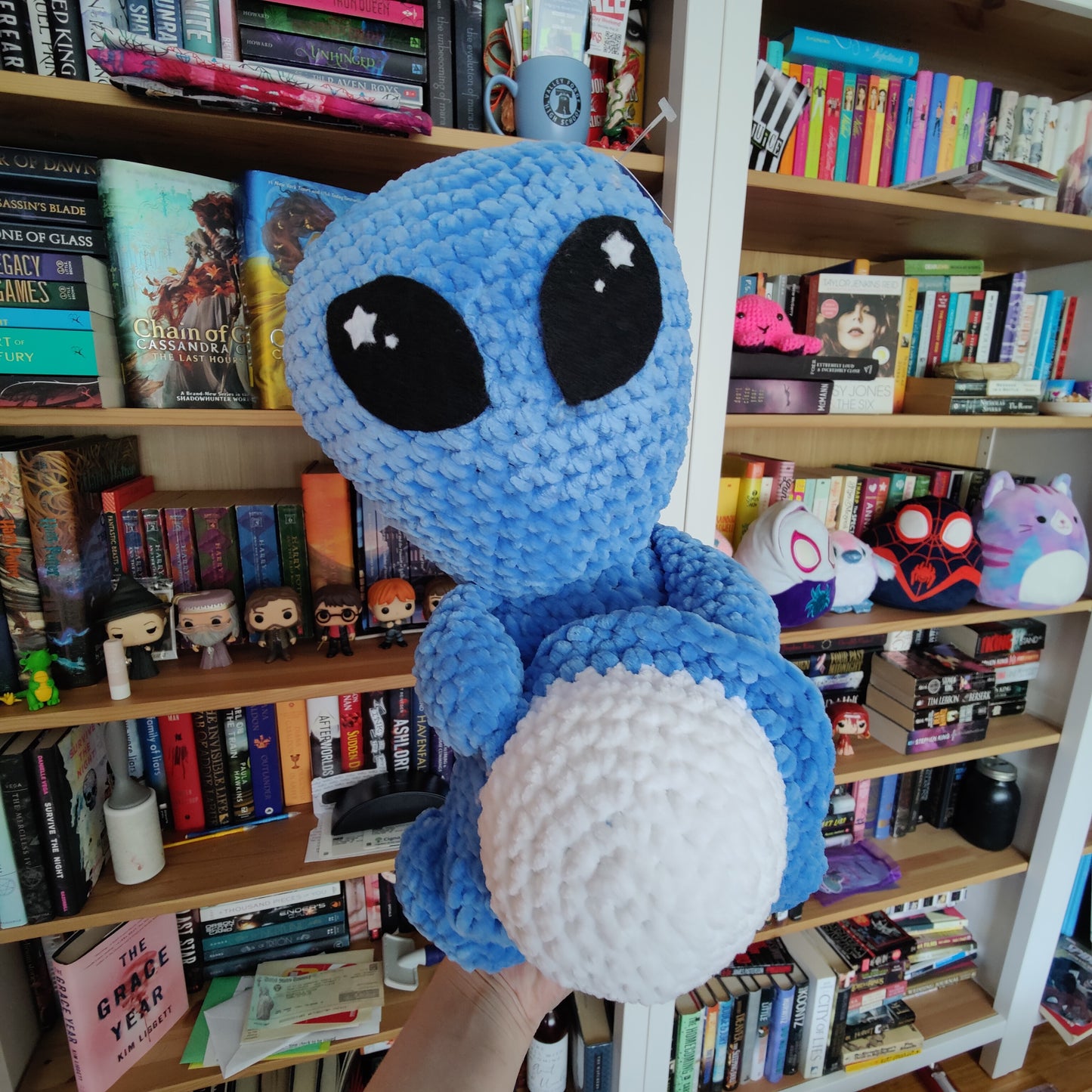 Alien Crochet Plushie Stuffed Animal