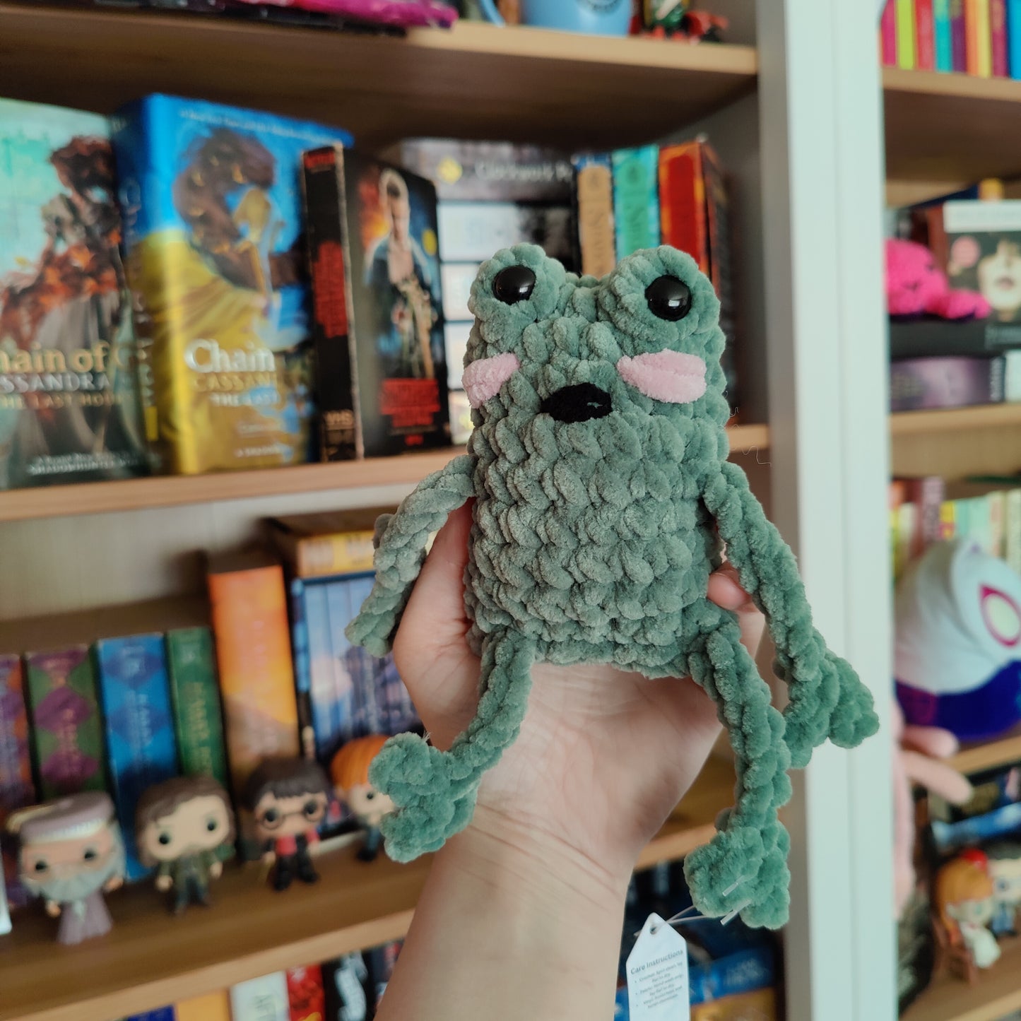 Leggy Frog Crochet Plushie Amigurumi