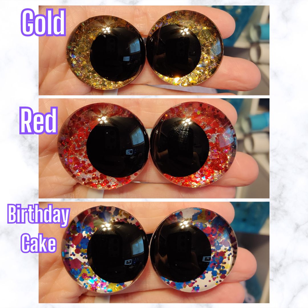 Glitter Collection Kawaii Safety Eyes