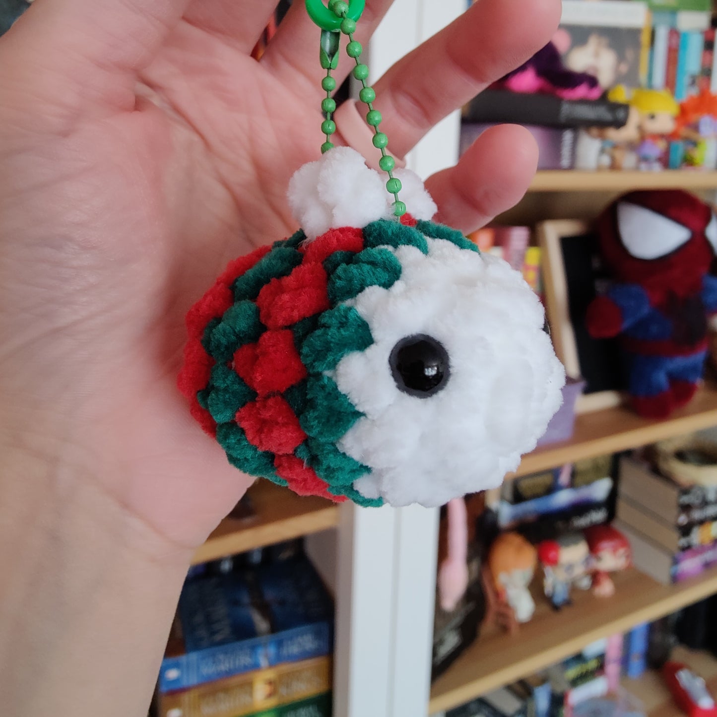 Christmas Bee Keychain