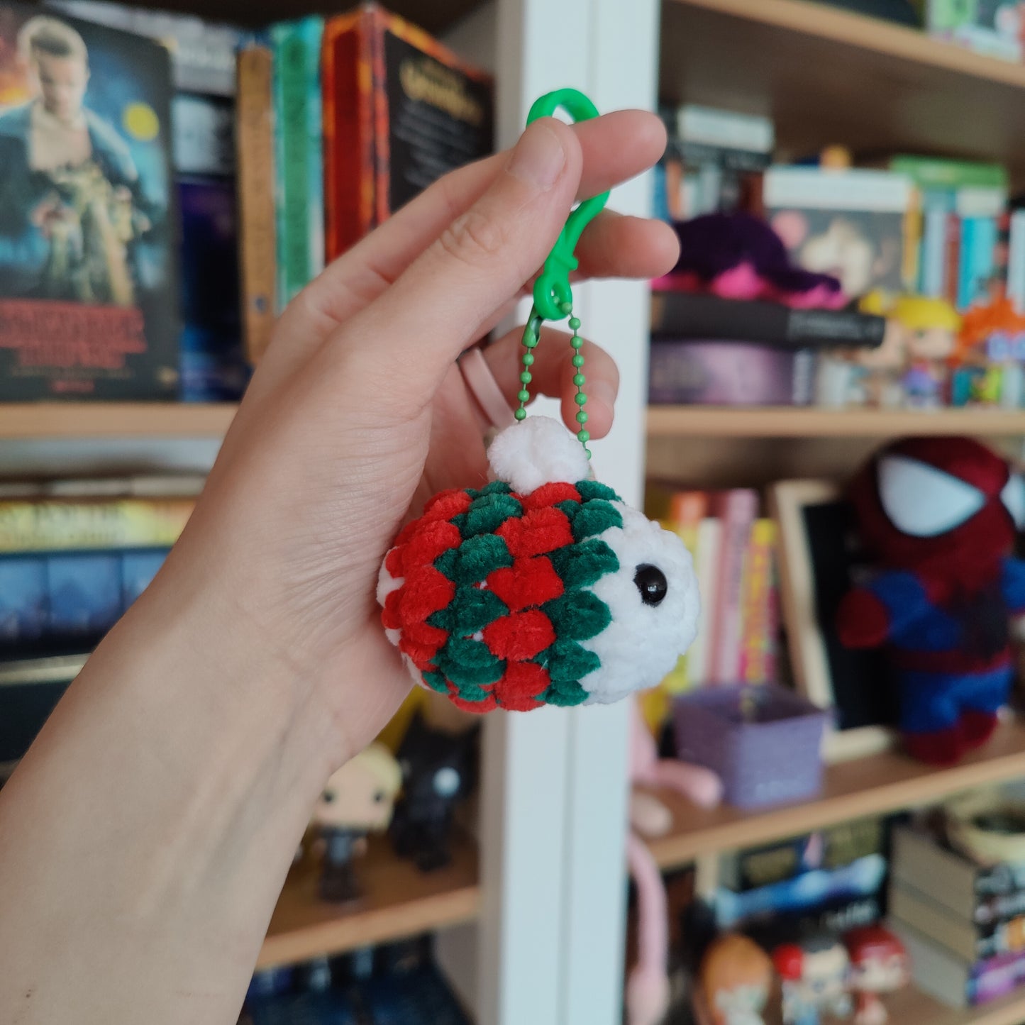 Christmas Bee Keychain