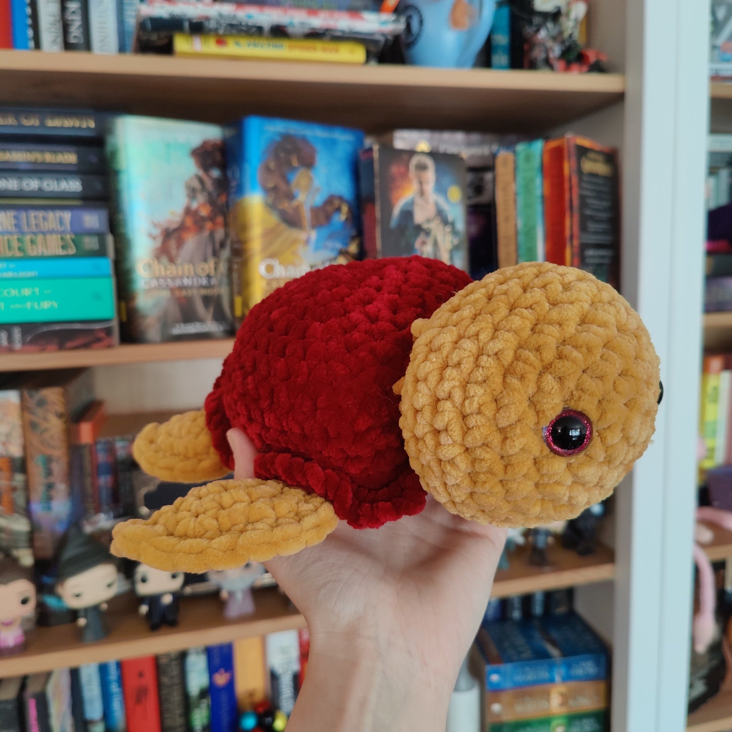 Small Turtle Crochet Plushie Stuffed Animal