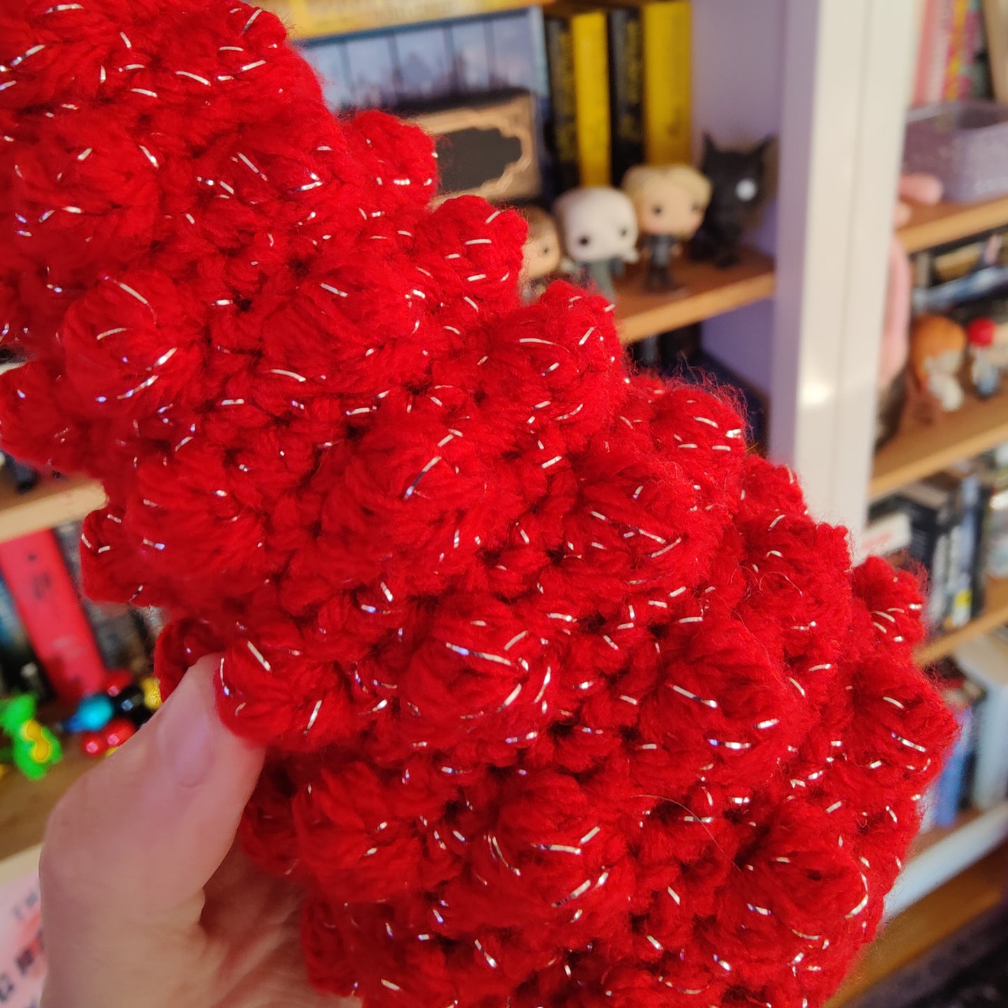 Crochet Bobble Christmas Tree Decor