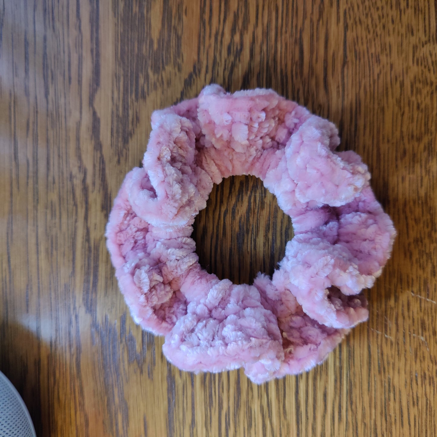 Velvet Crochet Hair Scrunchies 2-Pack