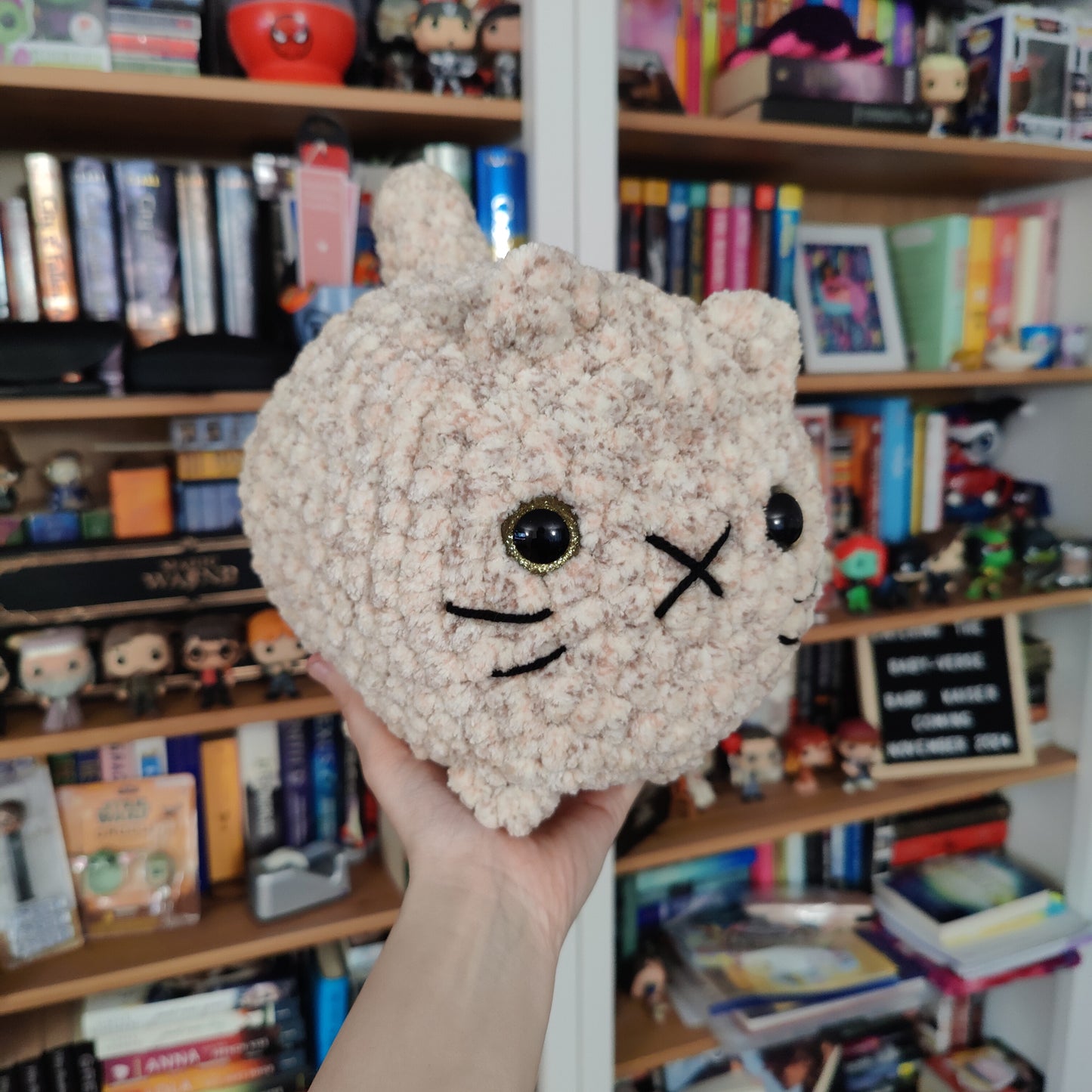 Chonky Crochet Cat Amigurumi Stuffed Animal