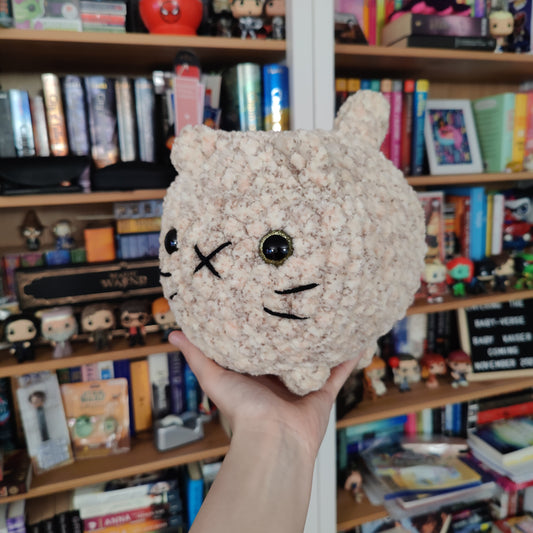 Chonky Crochet Cat Amigurumi Stuffed Animal