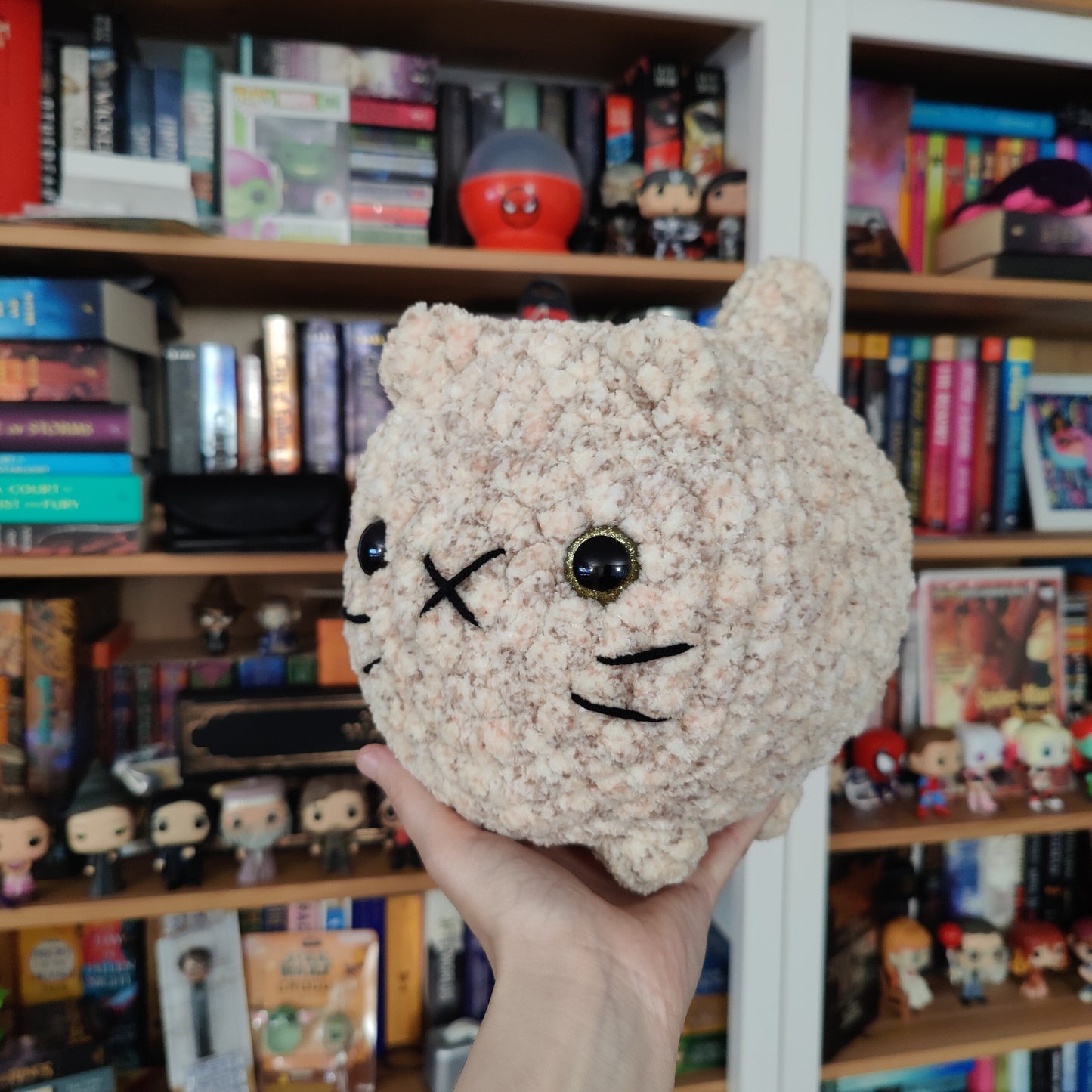 Chonky Crochet Cat Amigurumi Stuffed Animal