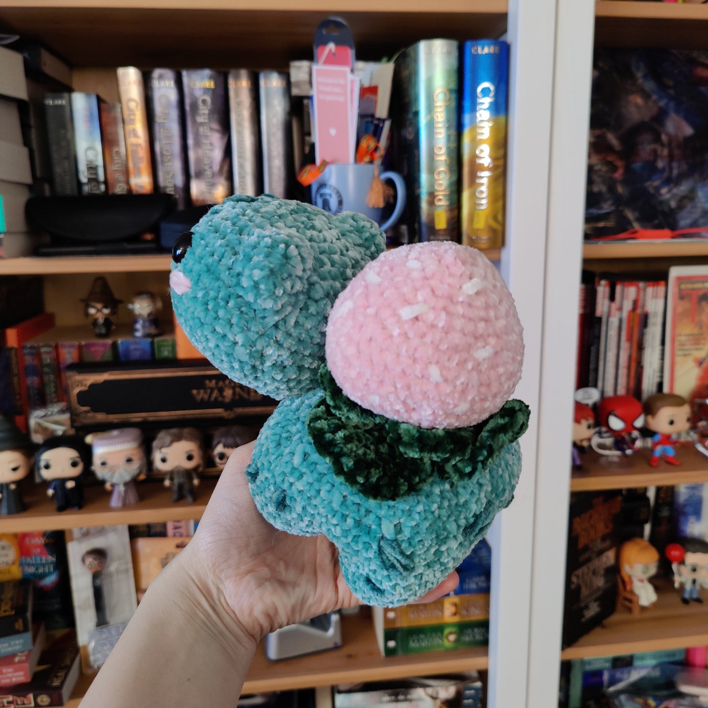 Bulbasar Stuffed Animal Amigurumi