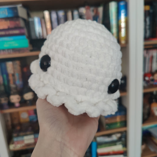 Jumbo Ghost Crochet Amigurumi Plushie