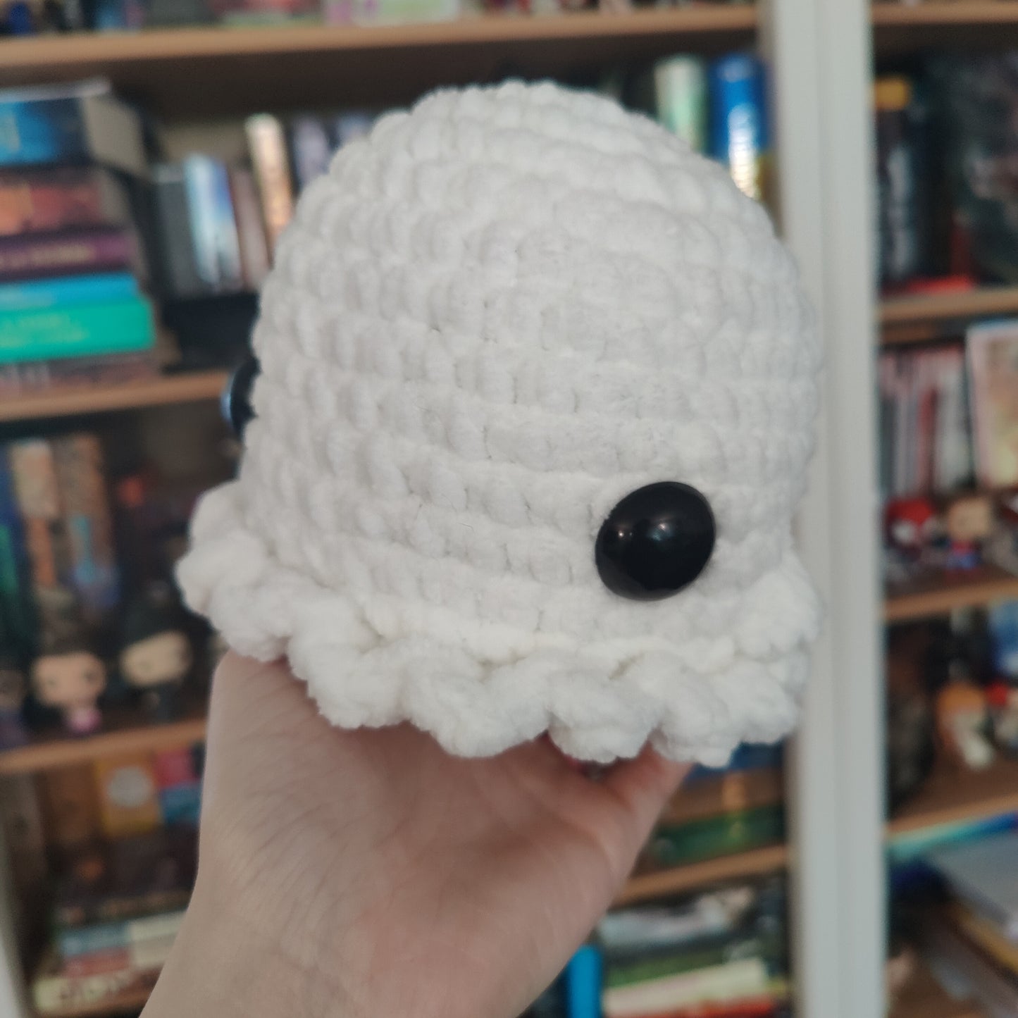 Jumbo Ghost Crochet Amigurumi Plushie