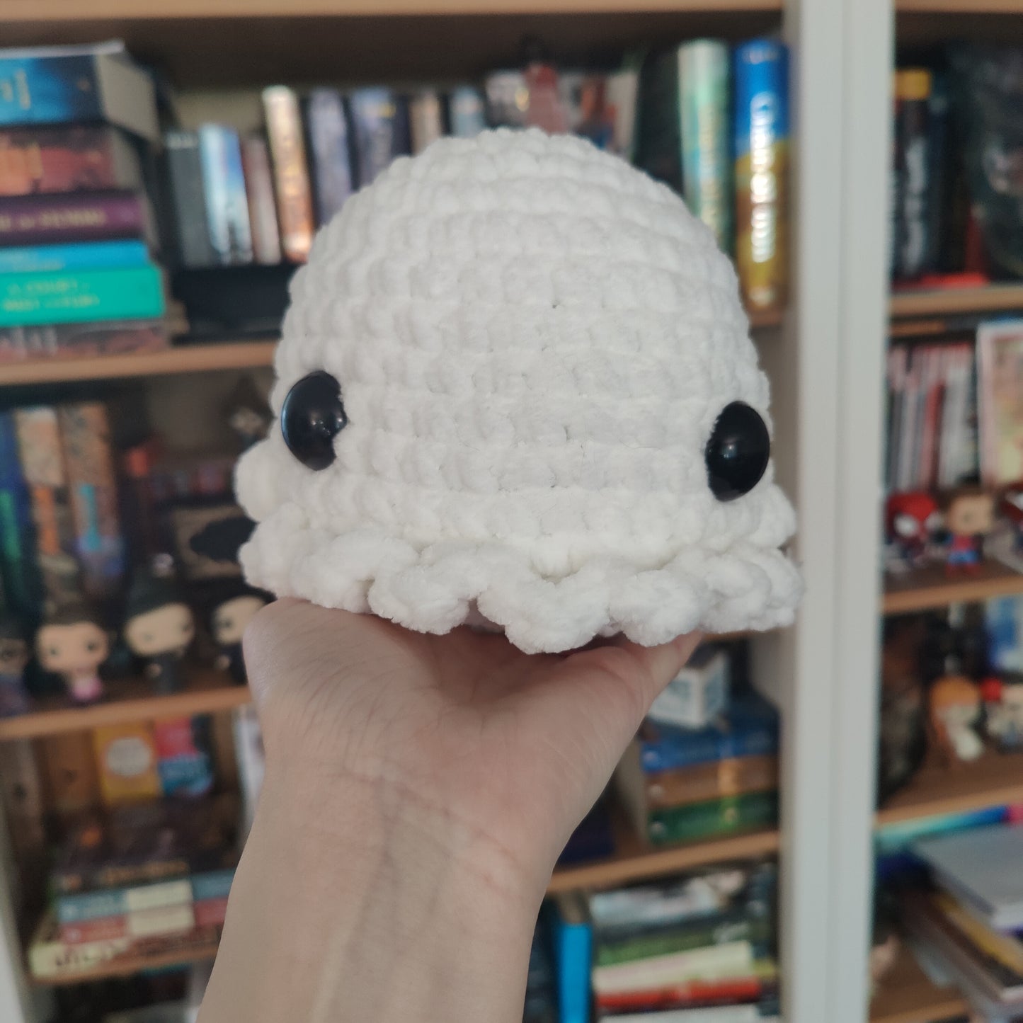 Jumbo Ghost Crochet Amigurumi Plushie