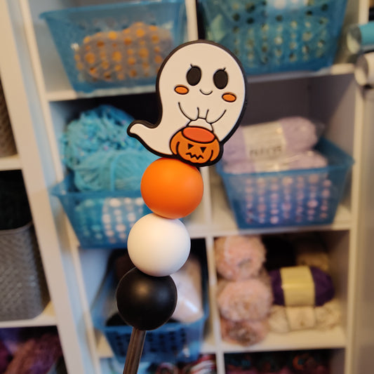 Halloween Ghost Amigurumi Sewing Stick