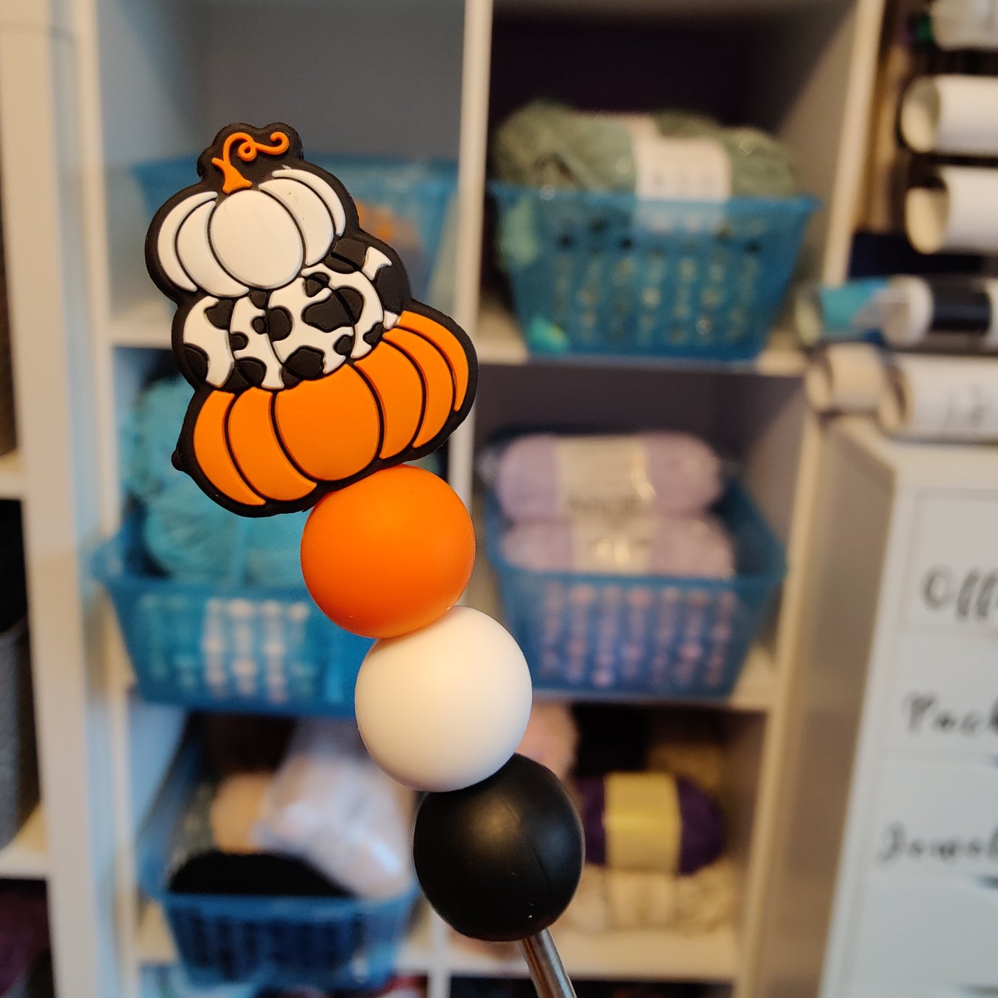 Pumpkin Stack Amigurumi Sewing Sticks