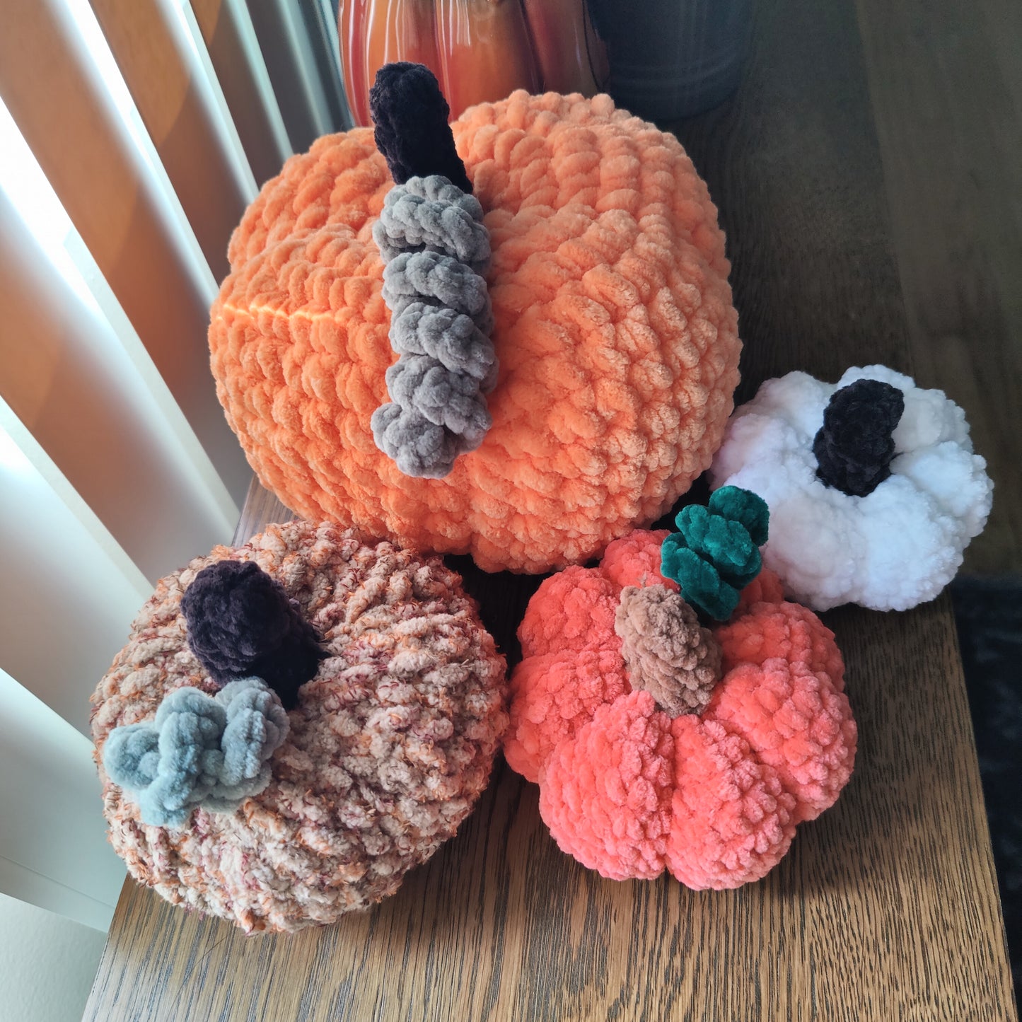 Pumpkin Patch PDF Crochet Pattern 4-in-1 Digital Download