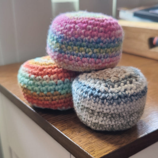 Crochet Hacky Sack Footbag
