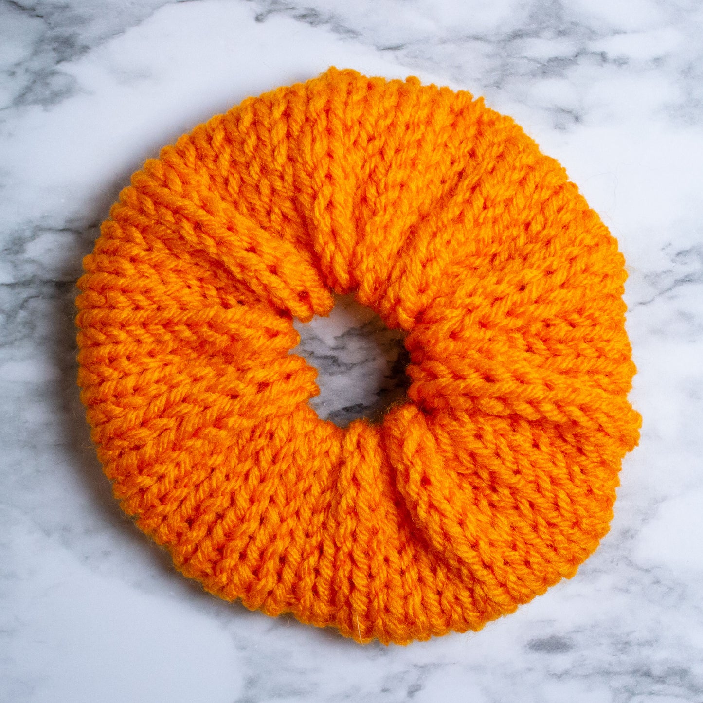 Knit Hair Scrunchie