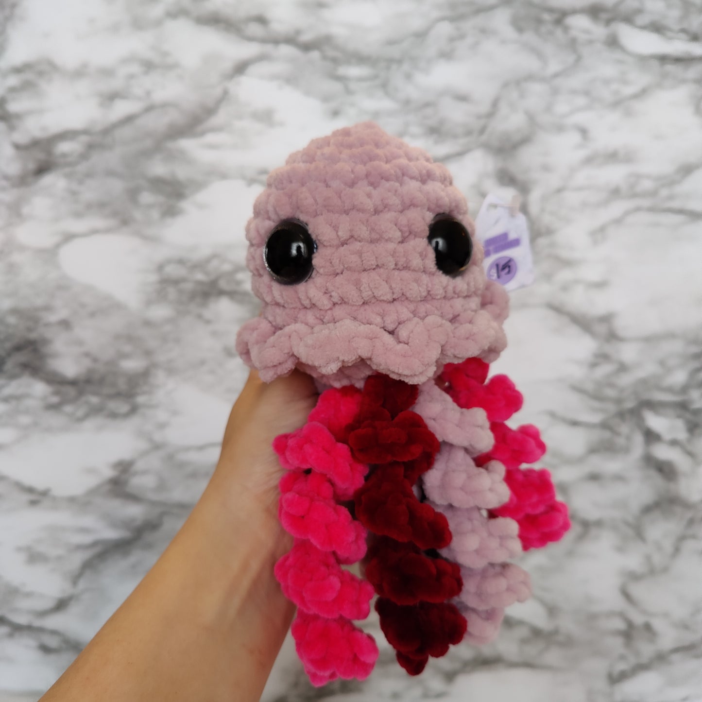 Jellyfish Crochet Plushie Amigurumi