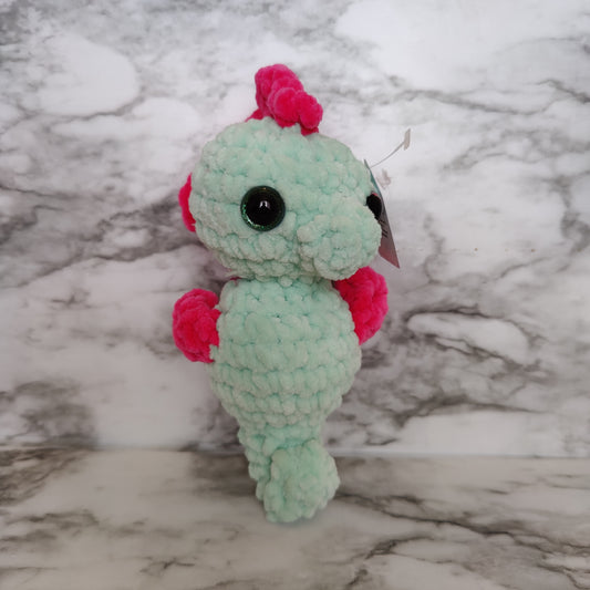 Mini Seahorse Crochet Plushie Amigurumi