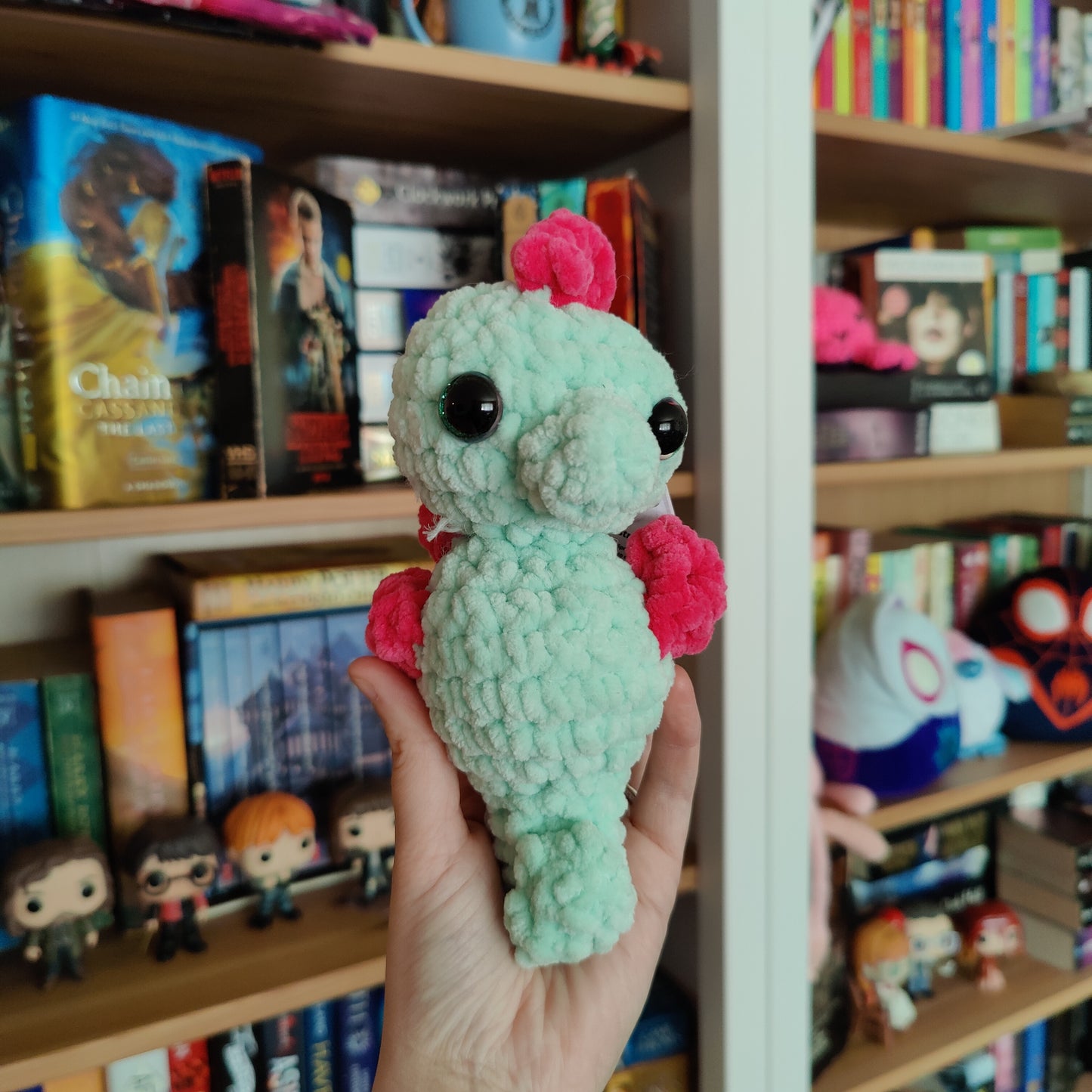 Mini Seahorse Crochet Plushie Amigurumi