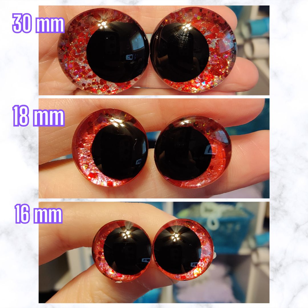 Glitter Collection Kawaii Safety Eyes