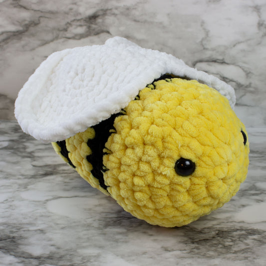 Crochet Bee Amigurumi Stuffed Animal Plushie