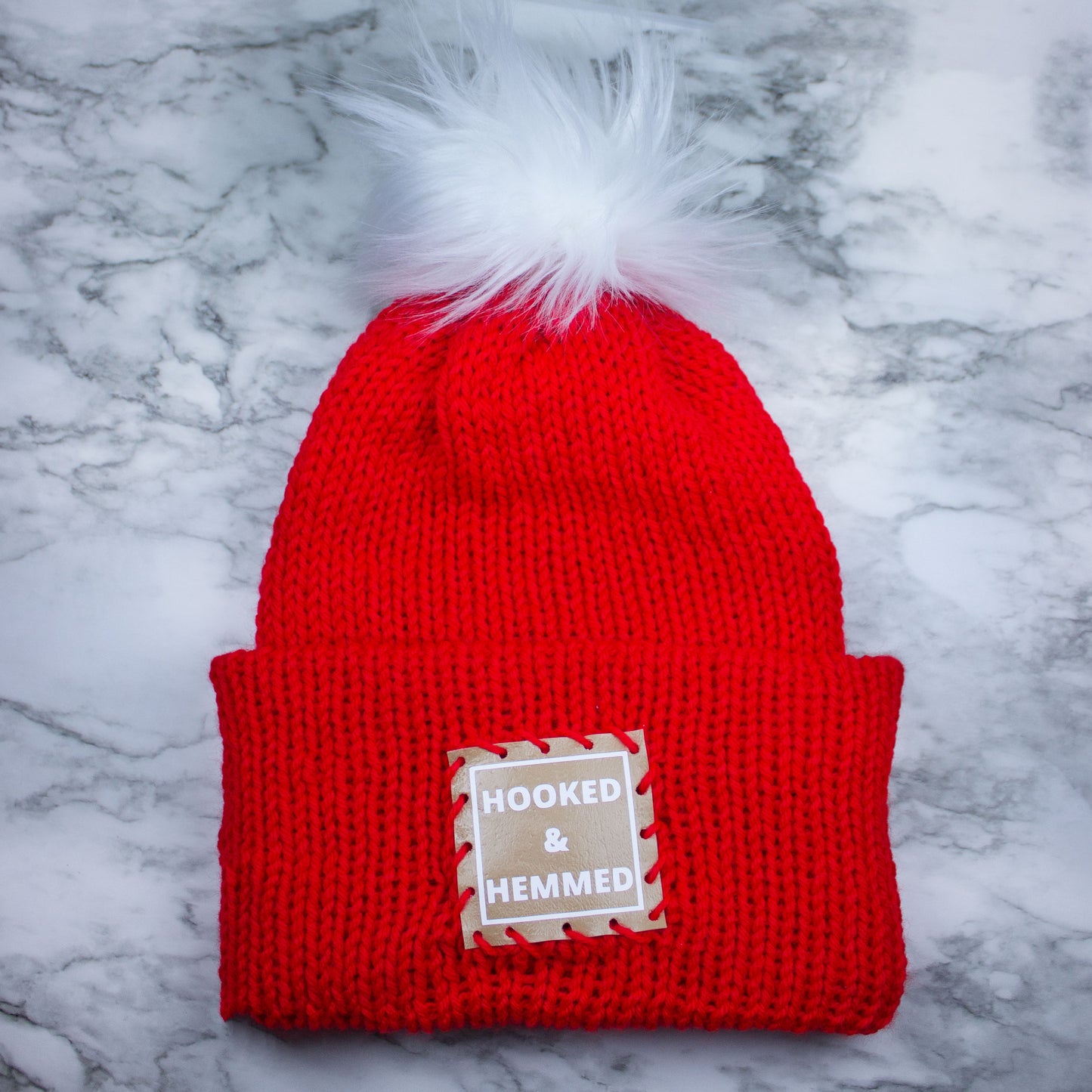 Knit Winter Beanie With PomPom