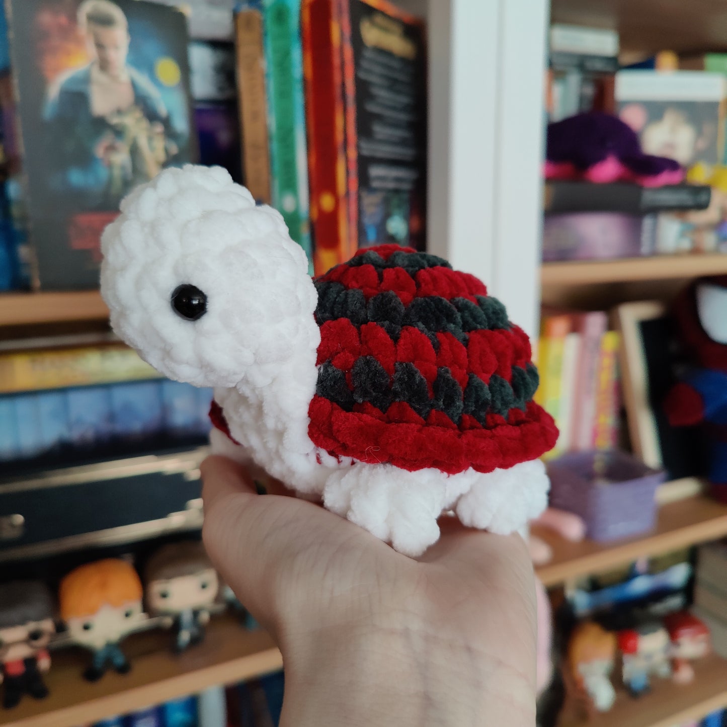 Christmas Turtle Crochet Plushie