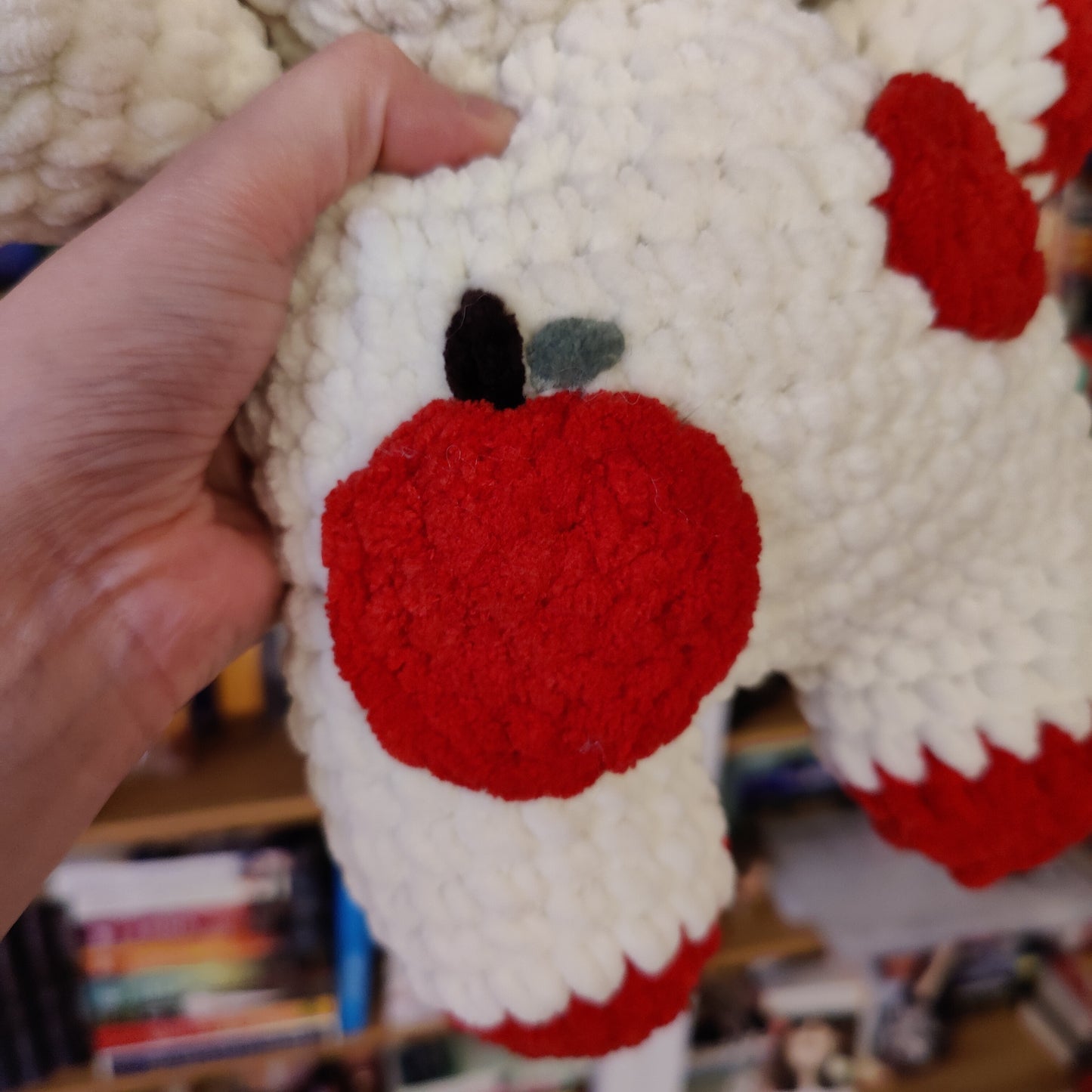 Apple Cow Crochet Plushie Amigurumi