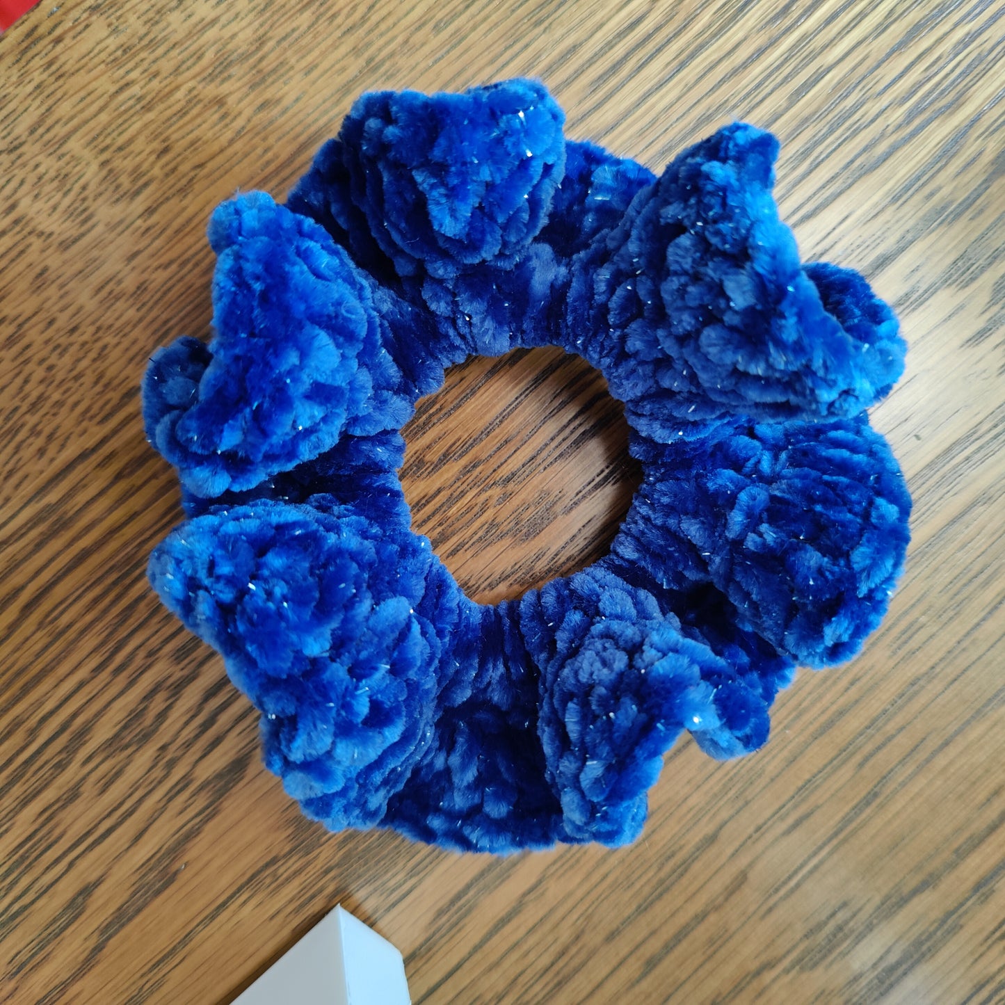 4th of July Velvet Crochet Hair Scrunchies 3-Pack