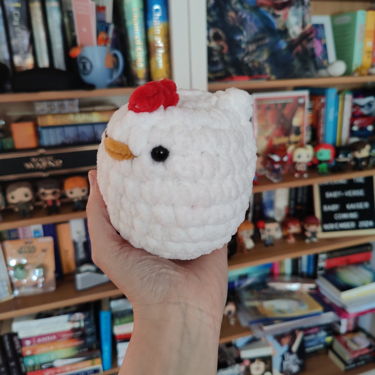 Crochet Chicken Plushie