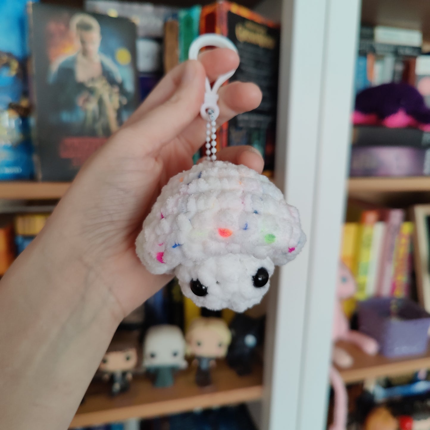 Mushroom Pop Keychain