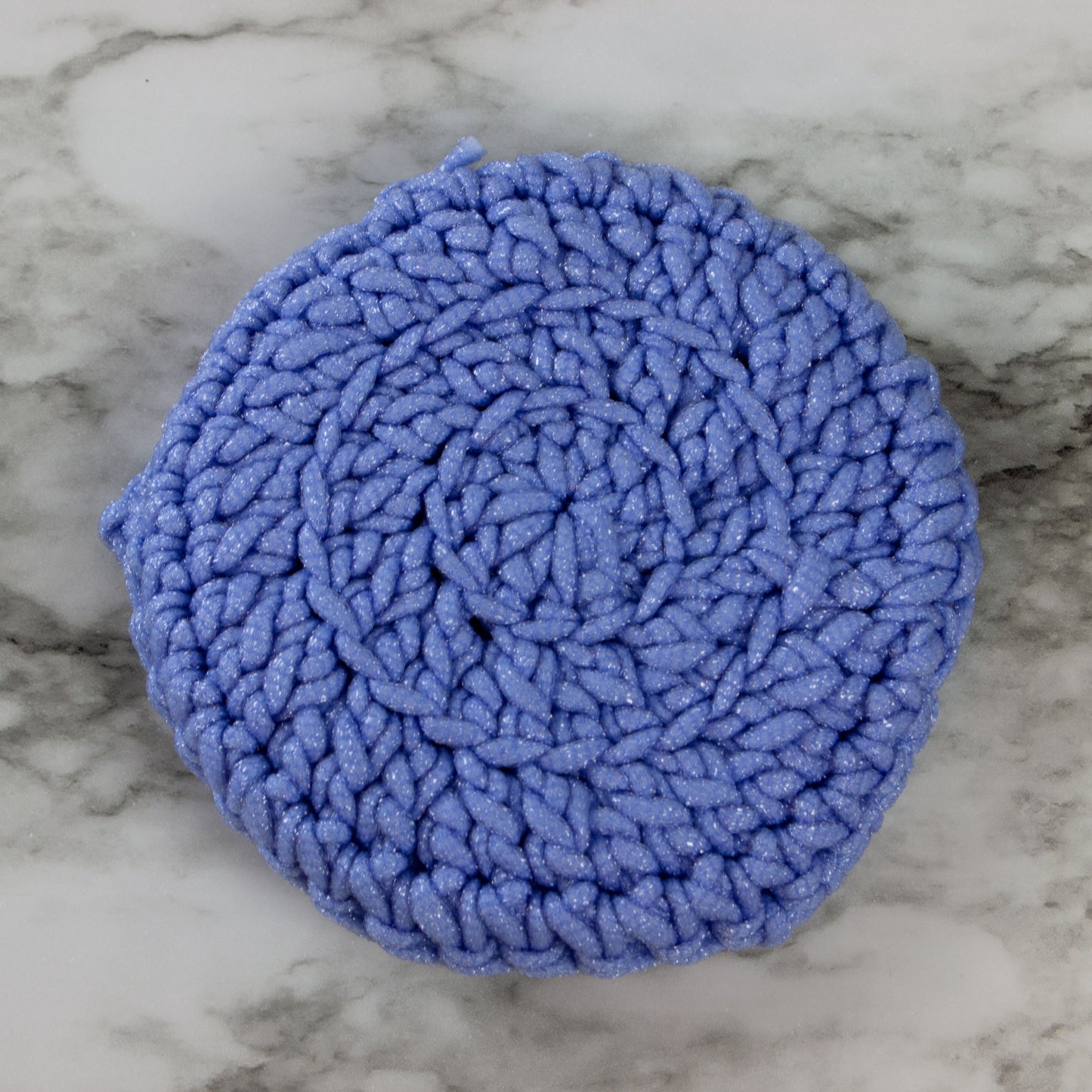 Round Multipurpose Cleaning Sponge Scrubby with Handle Large Surface