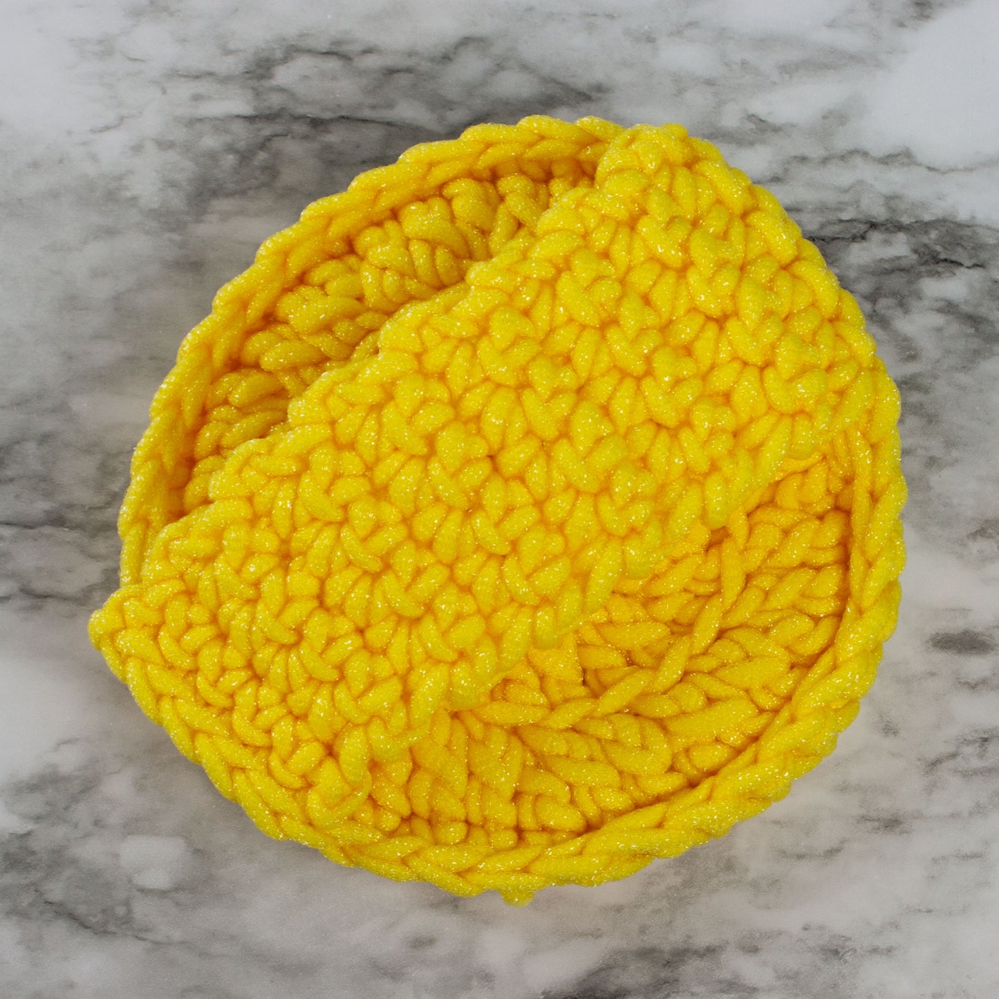 Round Multipurpose Cleaning Sponge Scrubby with Handle Large Surface