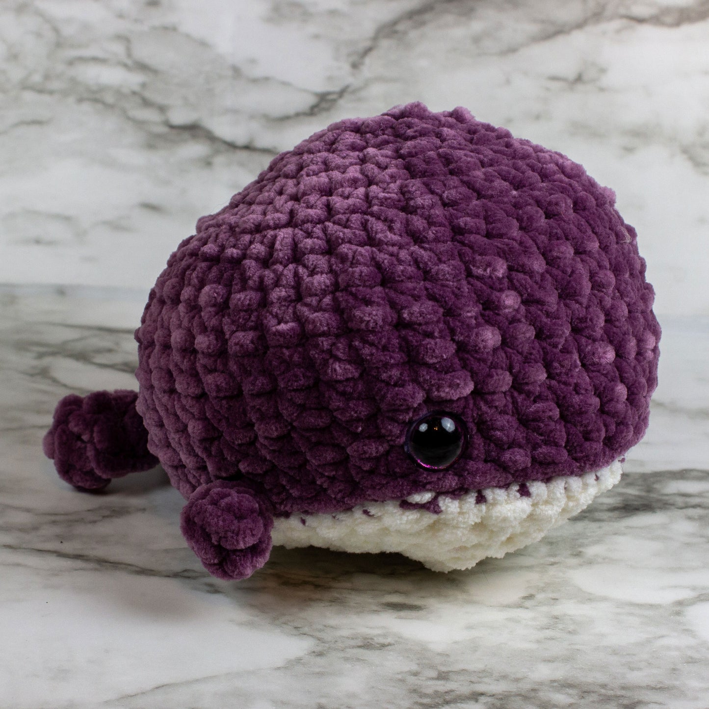 Chonky Whale Amigurumi Crochet Plushie