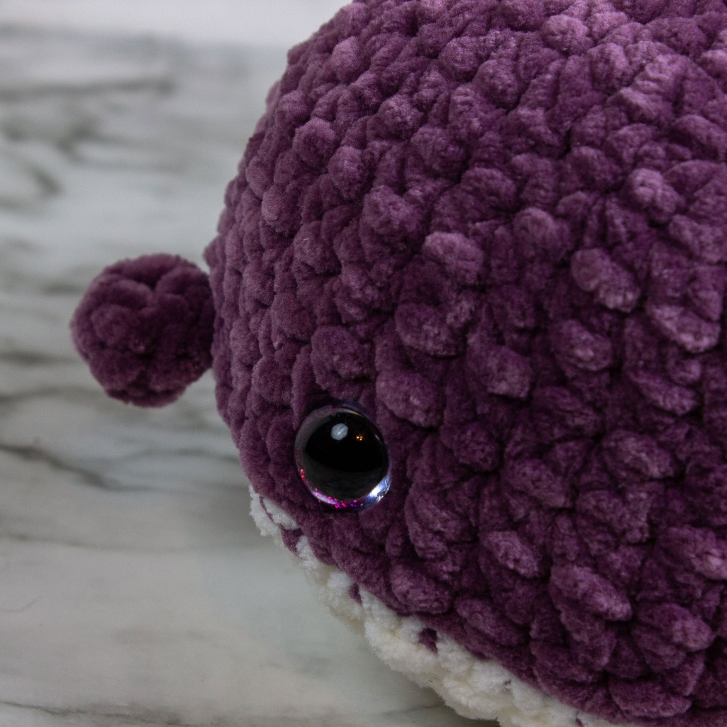 Chonky Whale Amigurumi Crochet Plushie