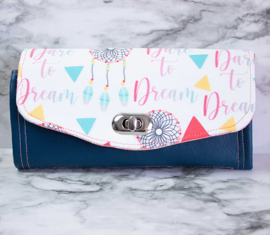 "Dare to Dream" Dreamcatcher Necessary Clutch Wallet