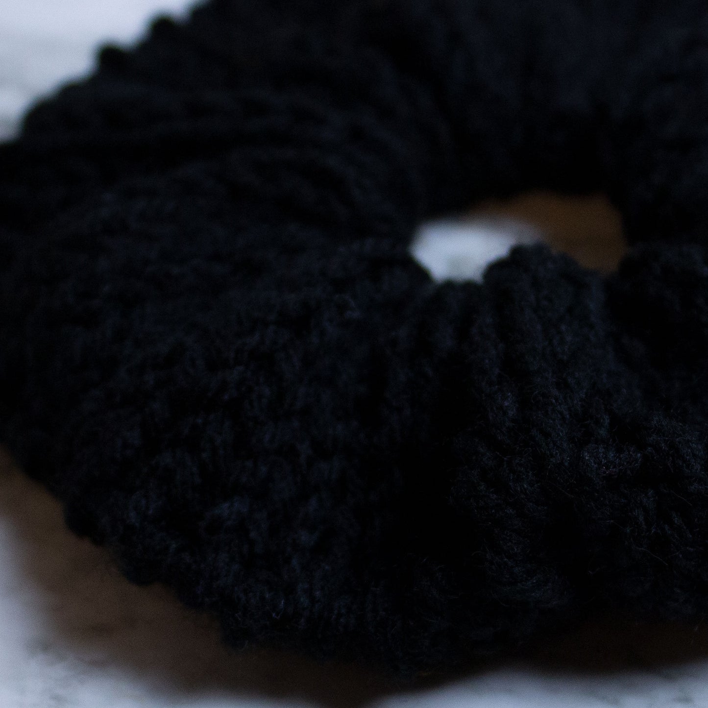 Knit Hair Scrunchie