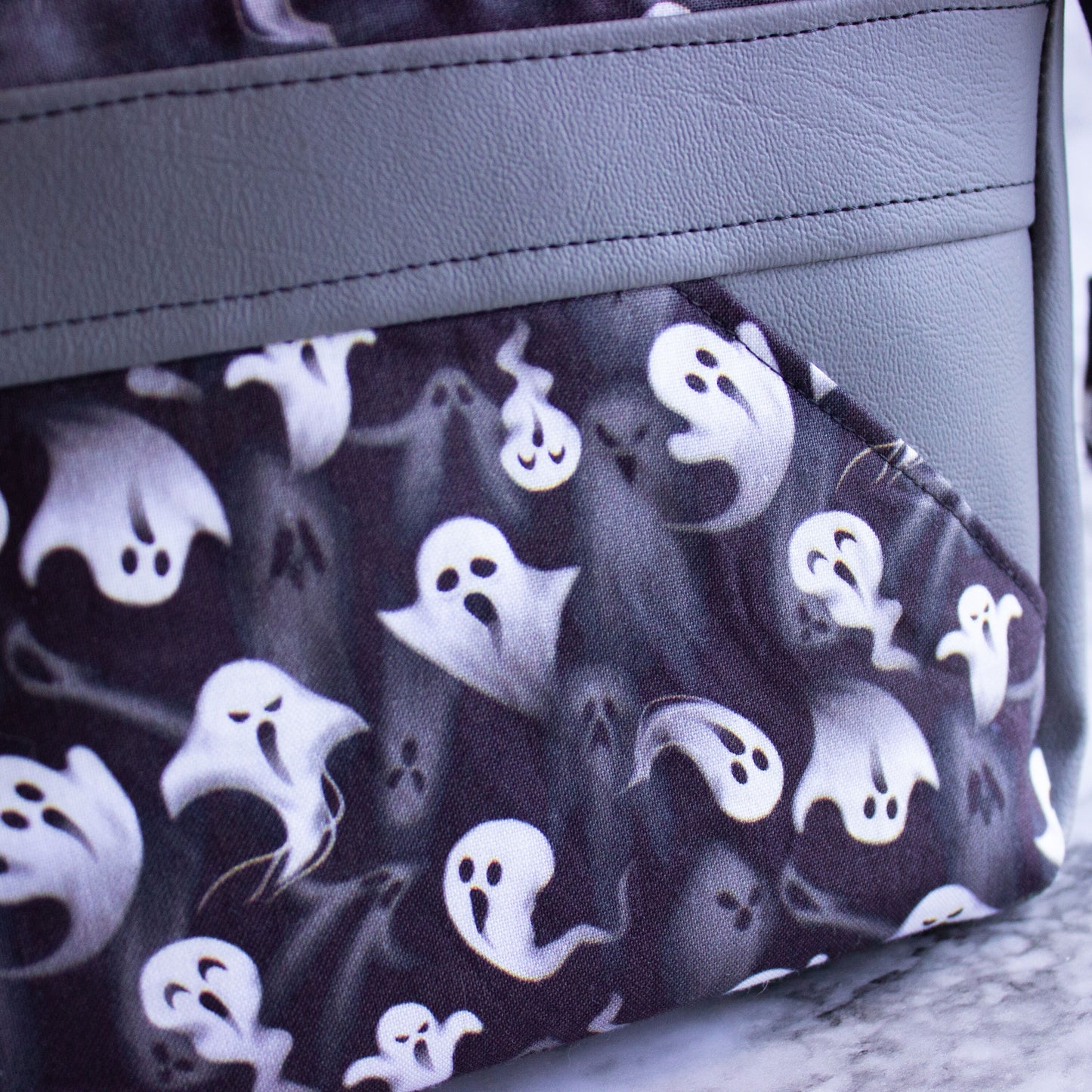 Ghost Zippered Pouch