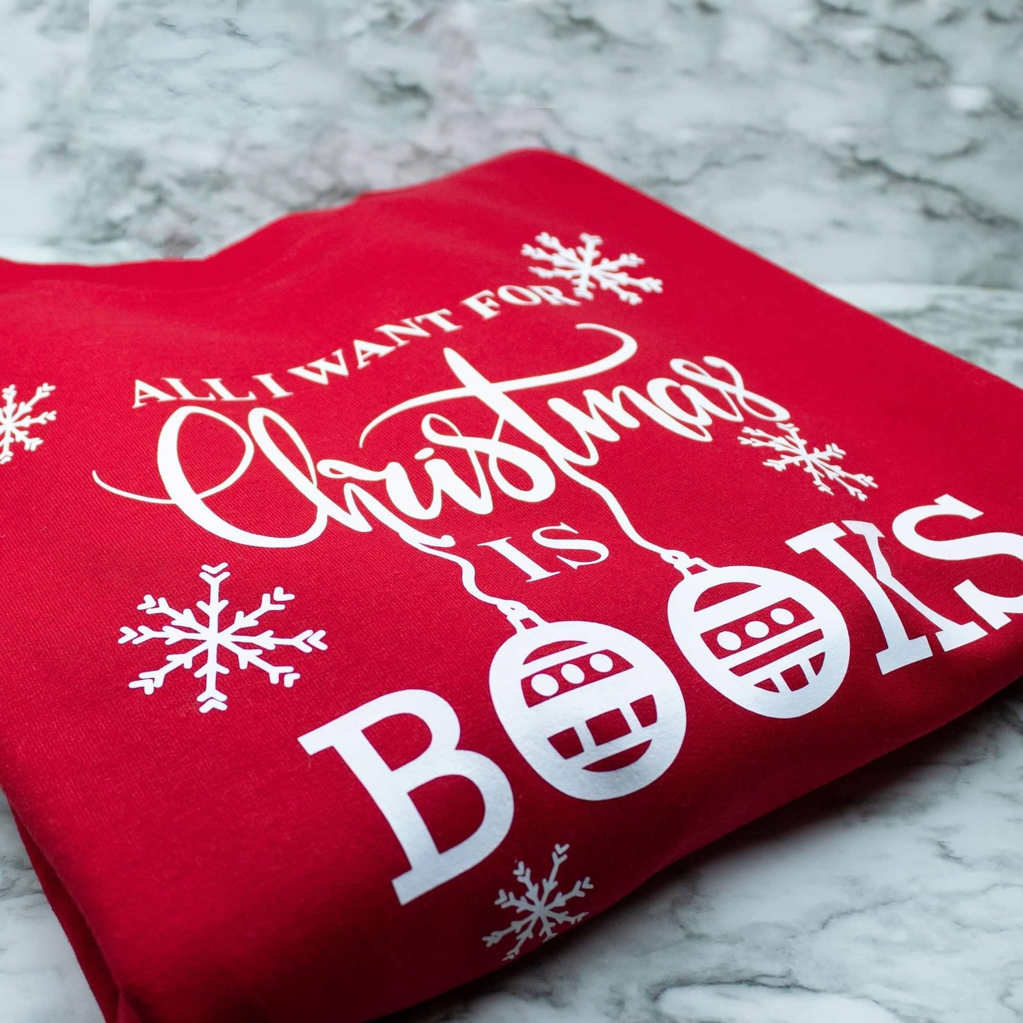 All I Want For Christmas is Books Crewneck