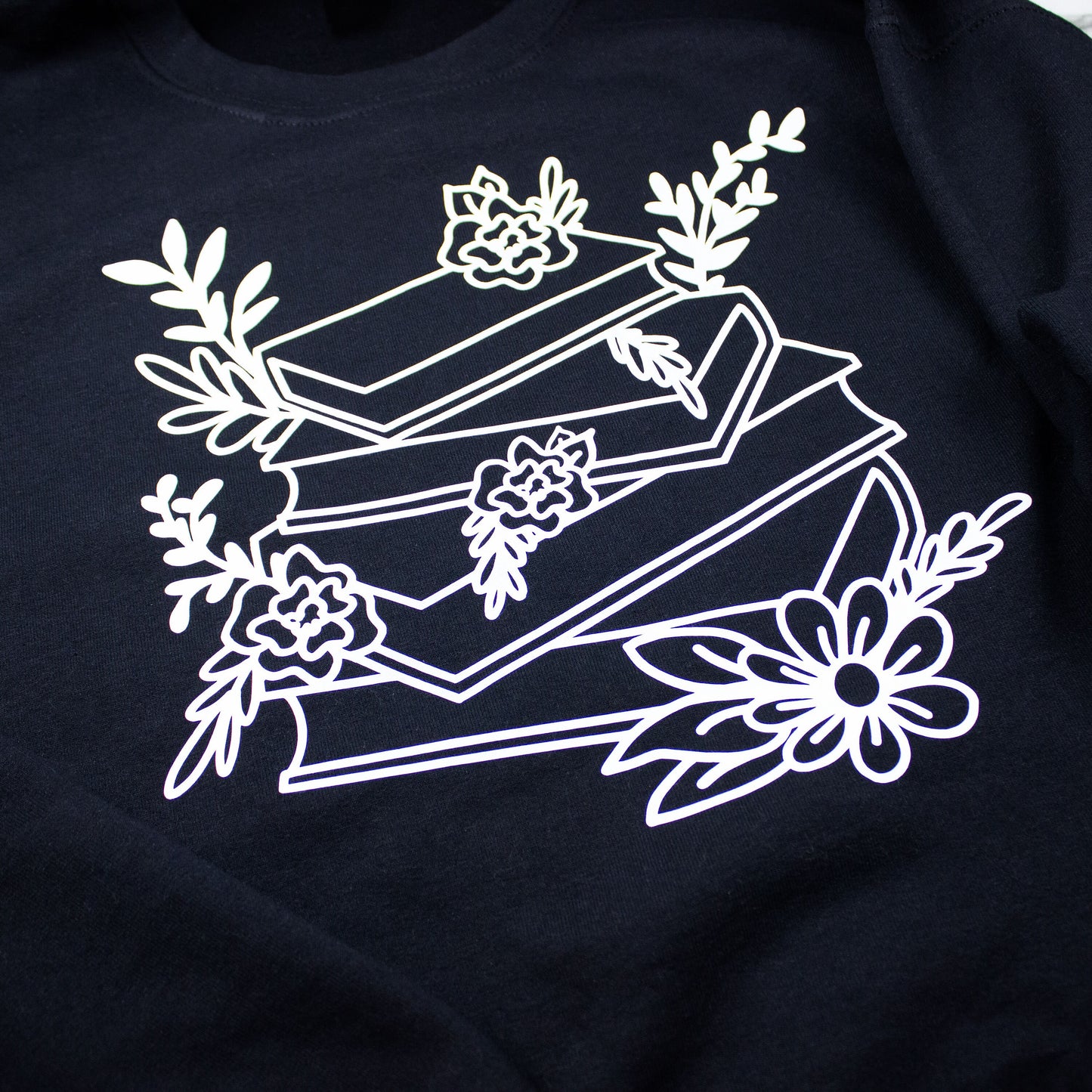 Floral Book Crewneck