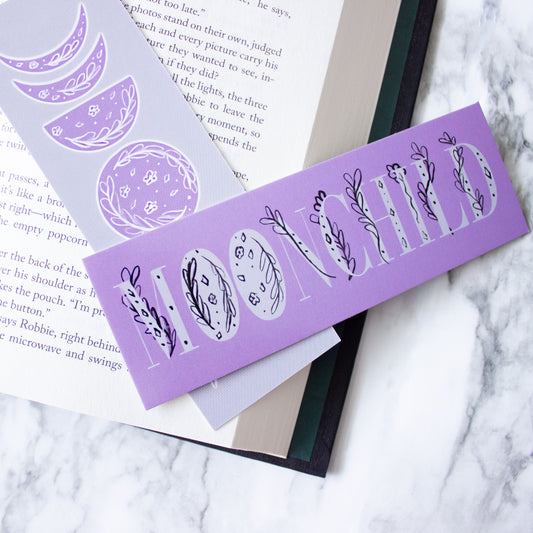 Moonchild Double Sided Bookmark