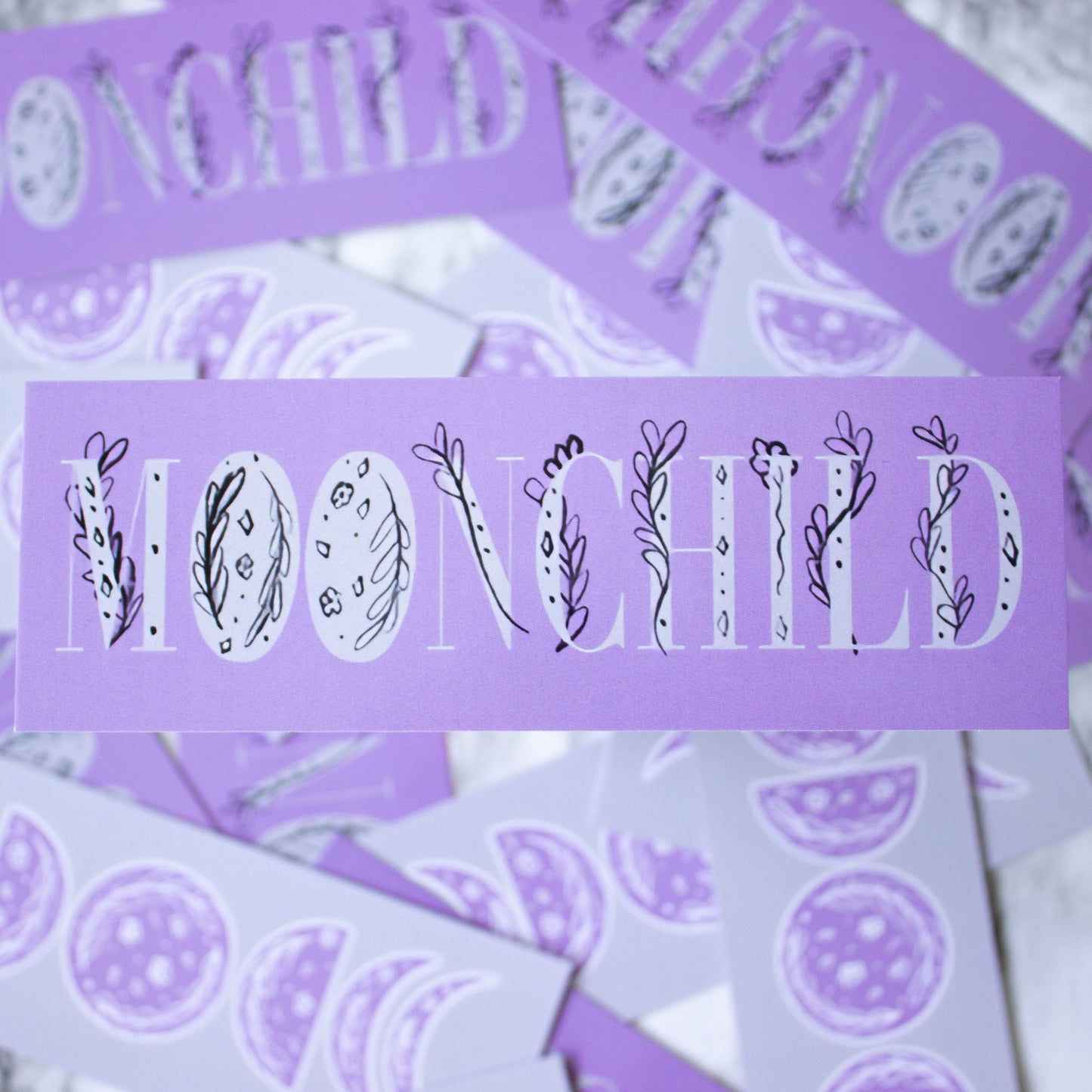 Moonchild Double Sided Bookmark